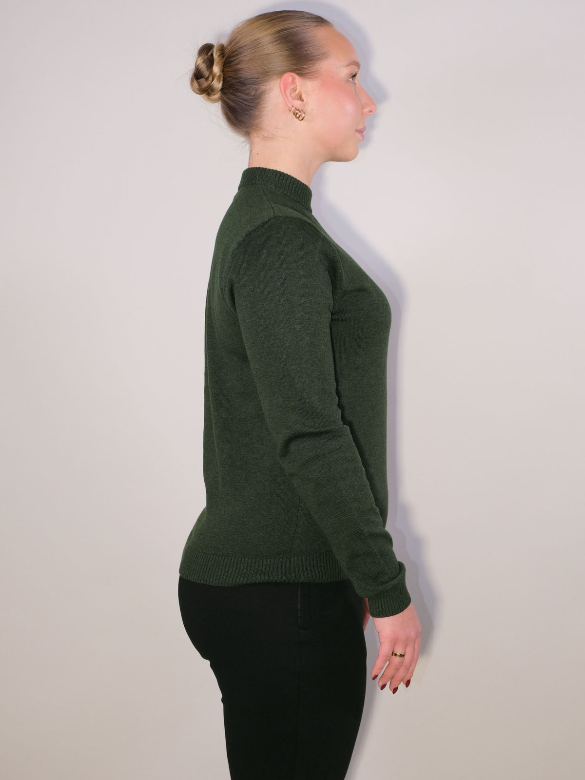 Crew Neck Forest green