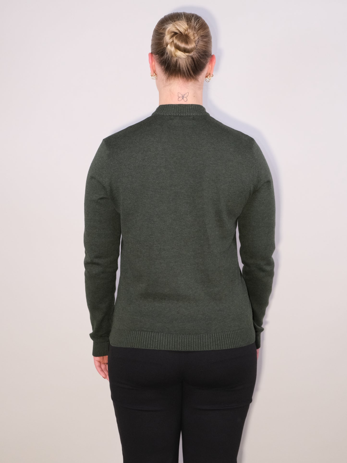 Crew Neck Forest green
