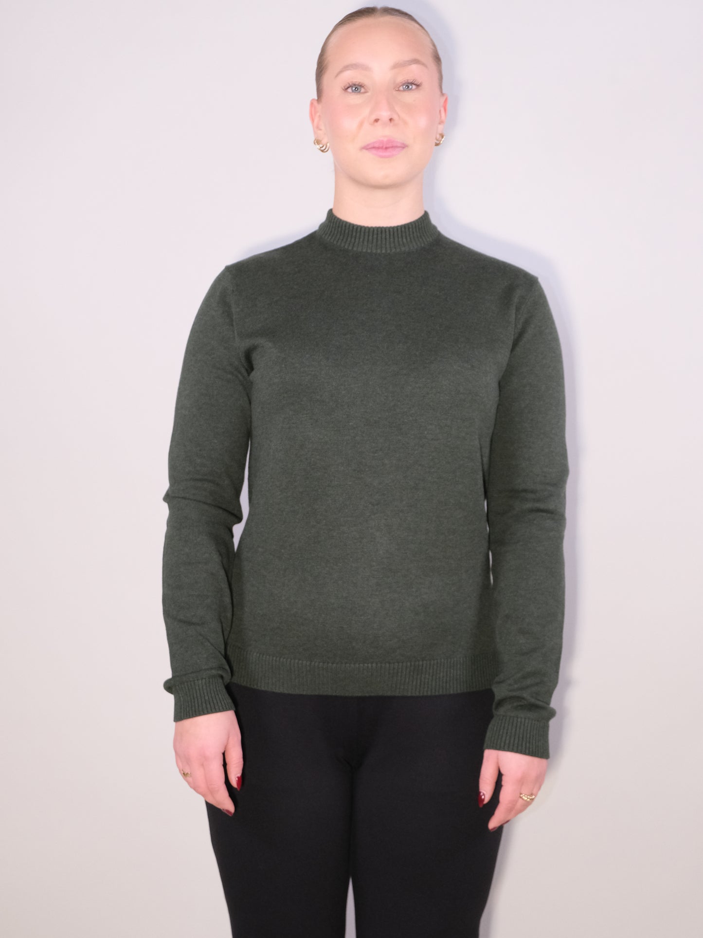 Crew Neck Forest green