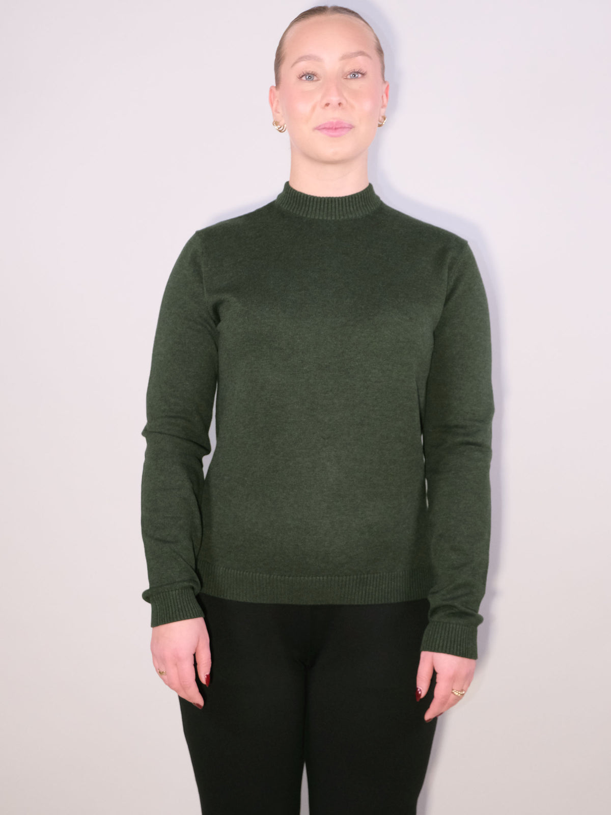 Crew Neck Forest green