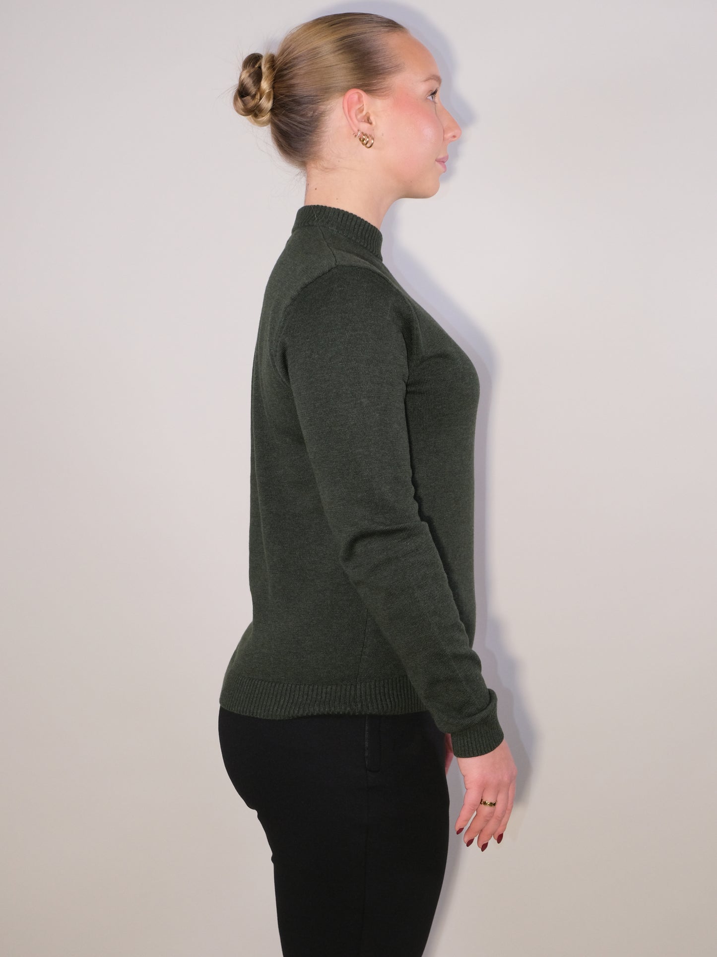 Crew Neck Forest green